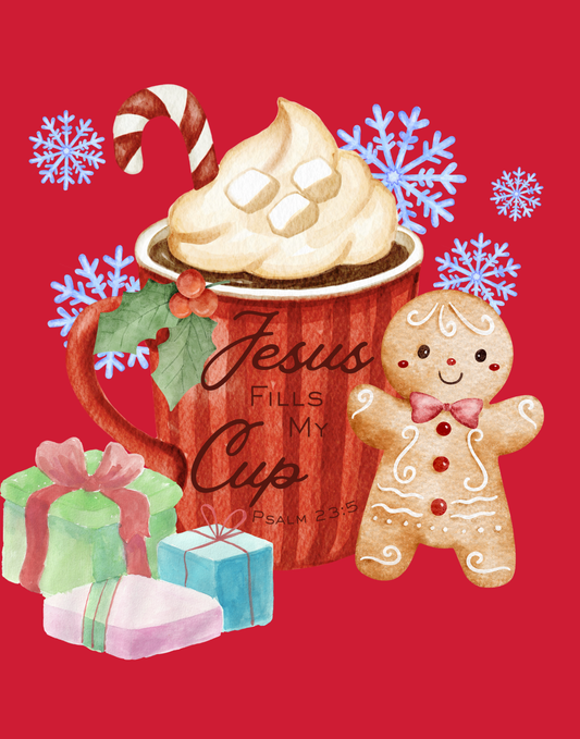 Jesus Fills My Cup T-Shirt