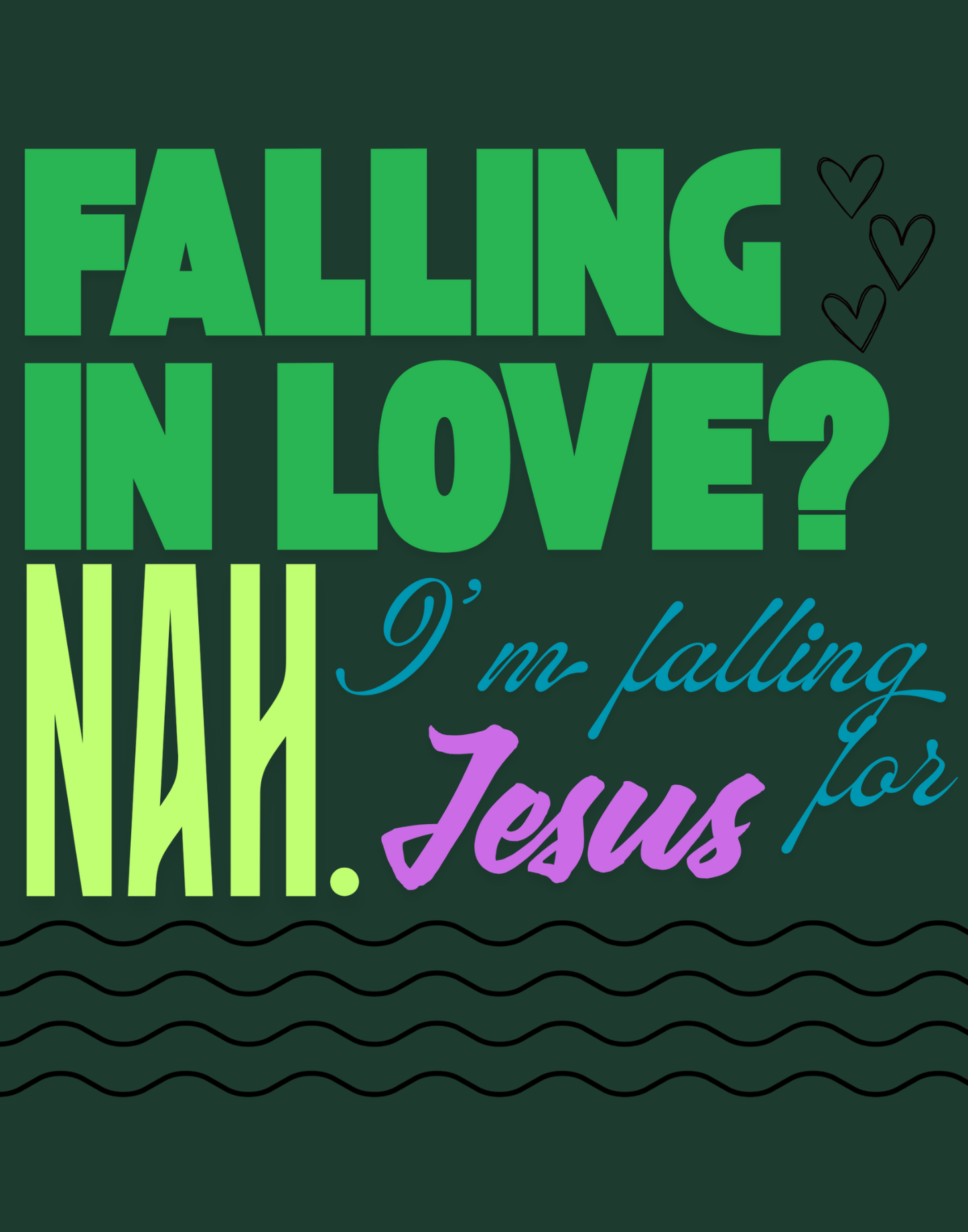Falling For Jesus T-Shirt