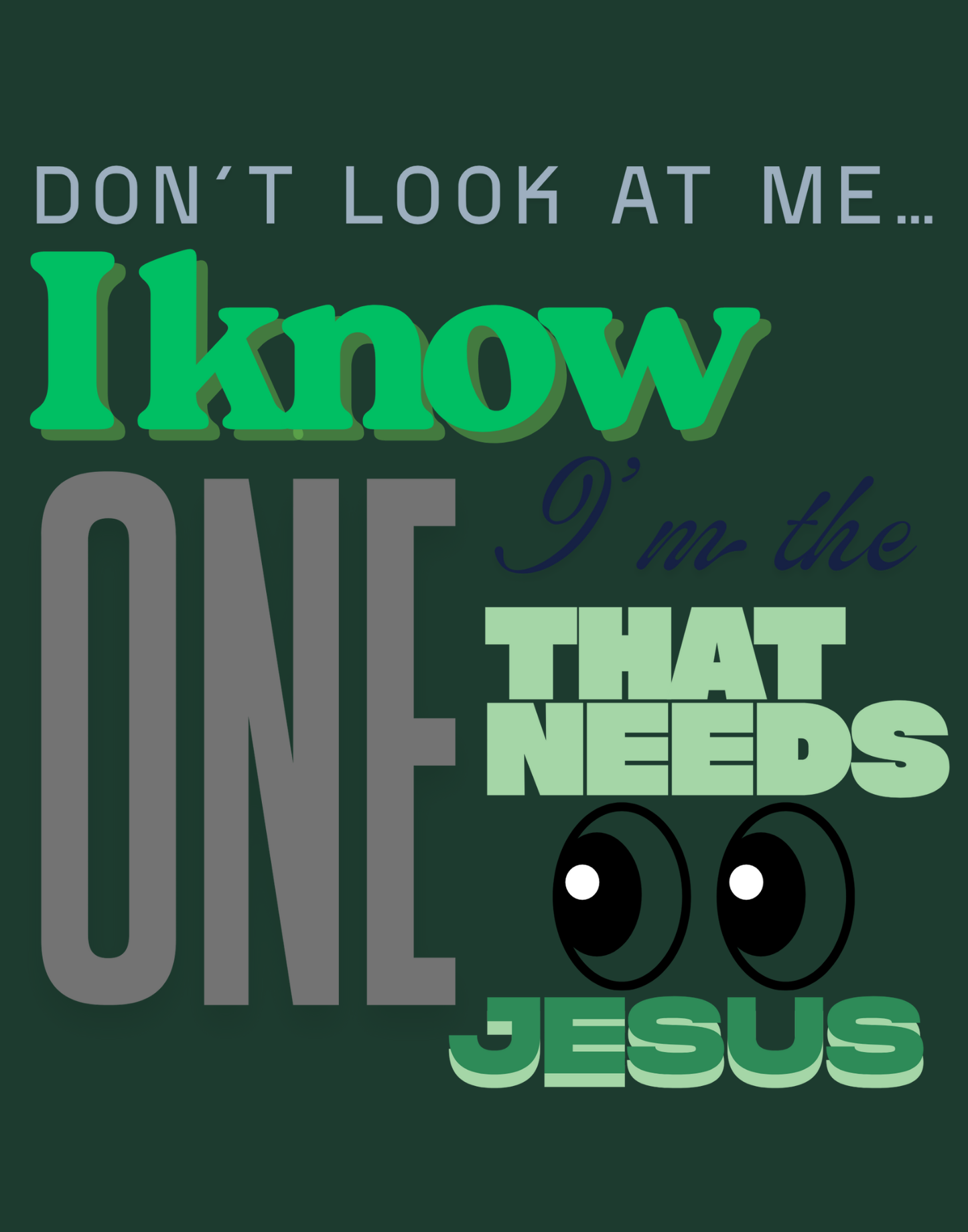 Don't Look At Me T-Shirt