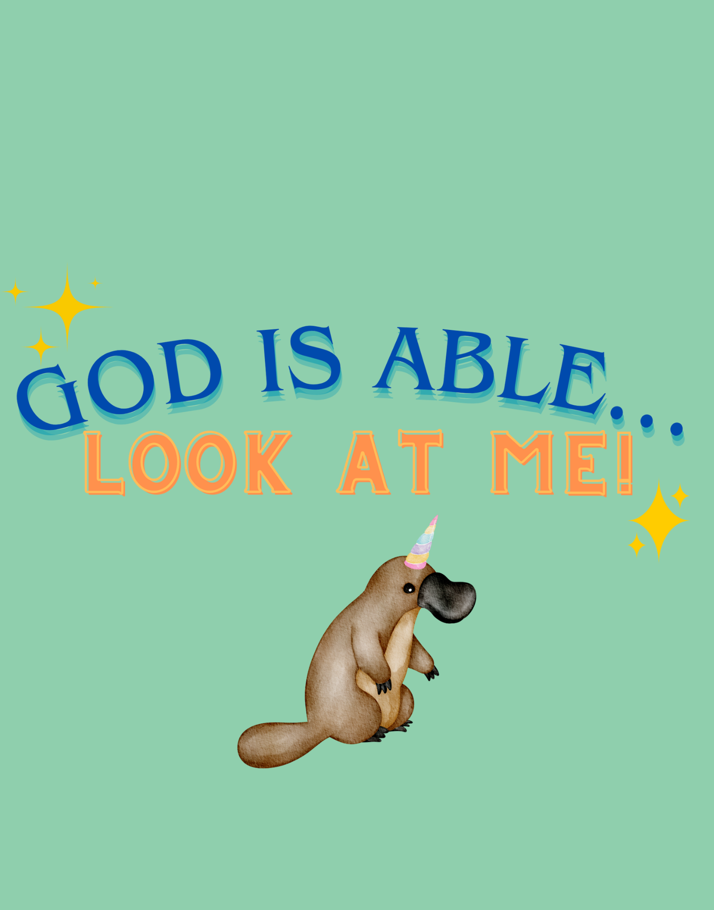 God Is Able I T-Shirt