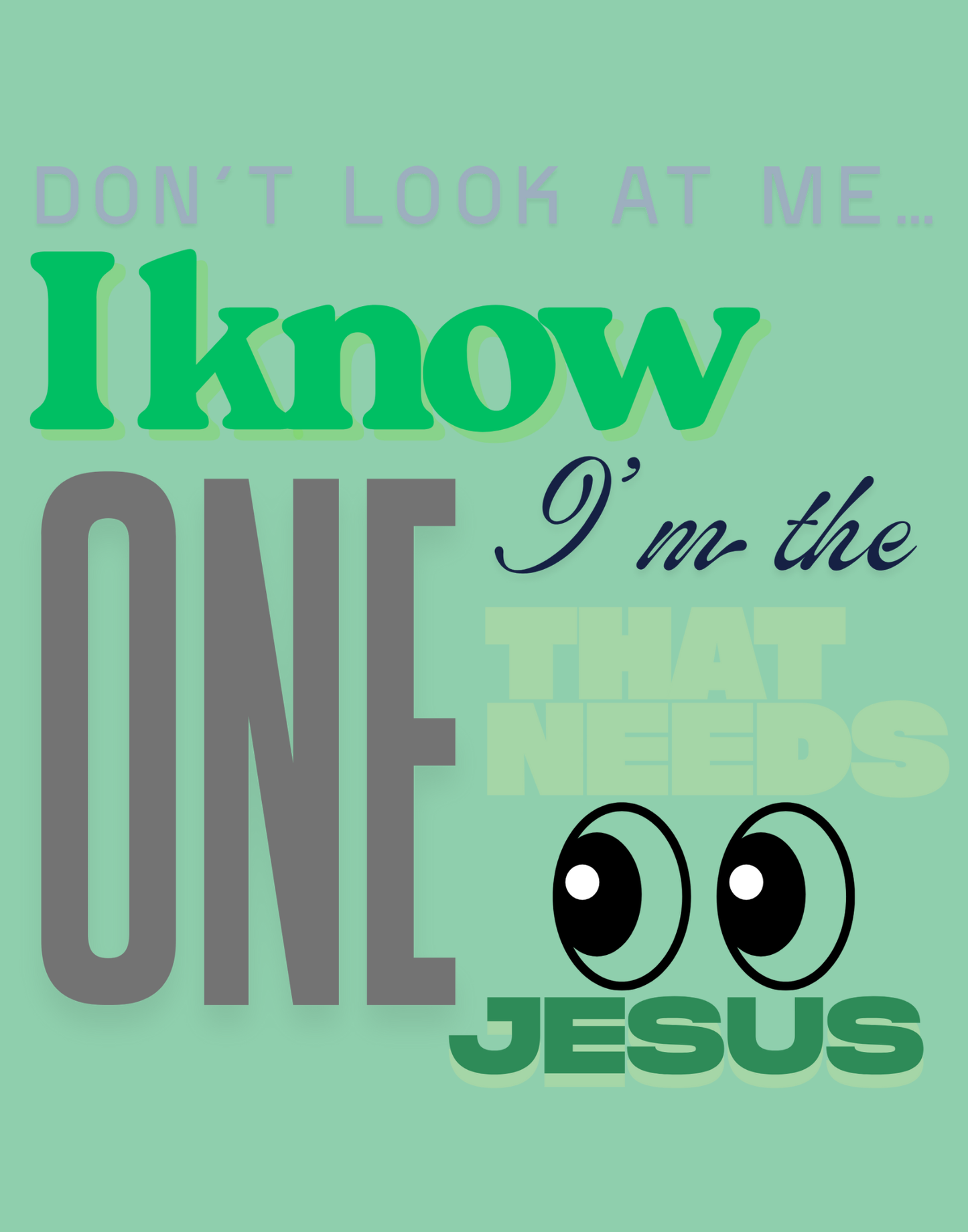 Don't Look At Me T-Shirt