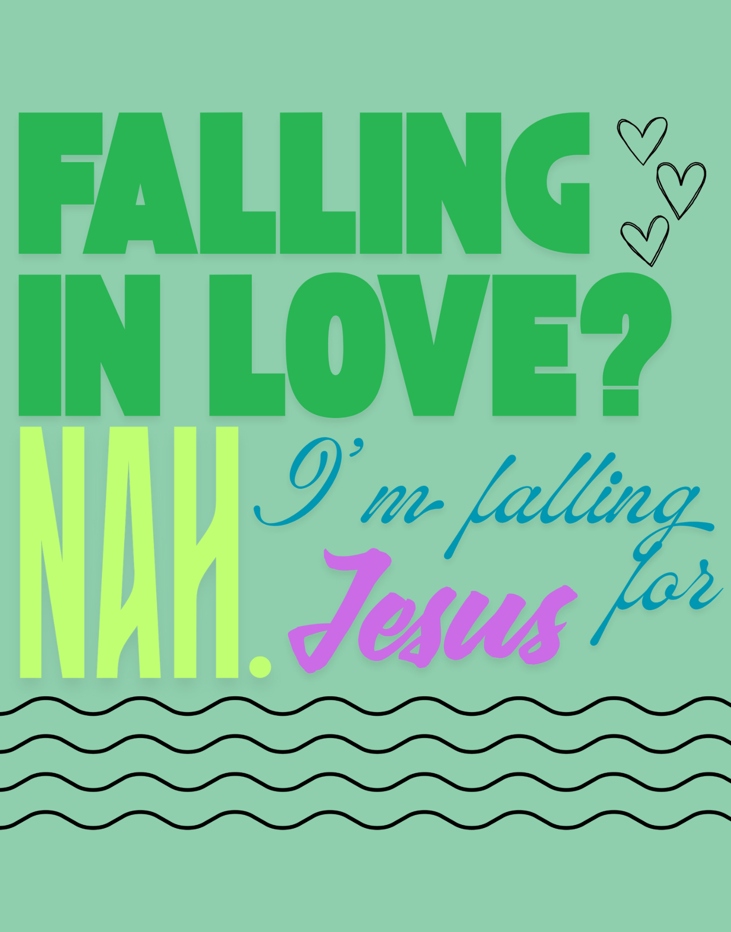 Falling For Jesus T-Shirt