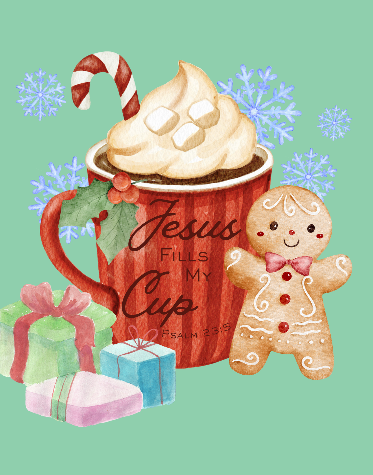 Jesus Fills My Cup T-Shirt