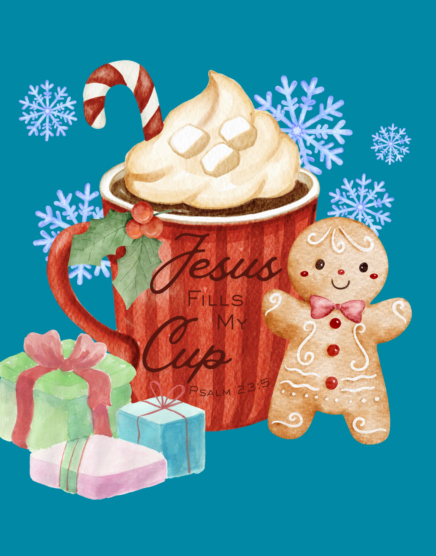 Jesus Fills My Cup T-Shirt