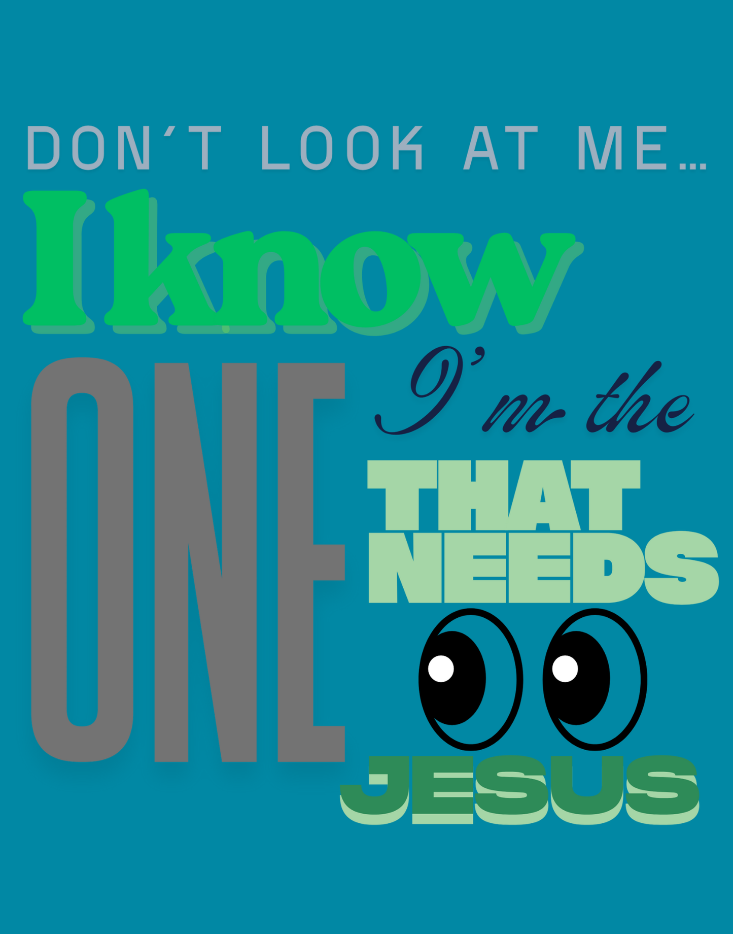 Don't Look At Me T-Shirt