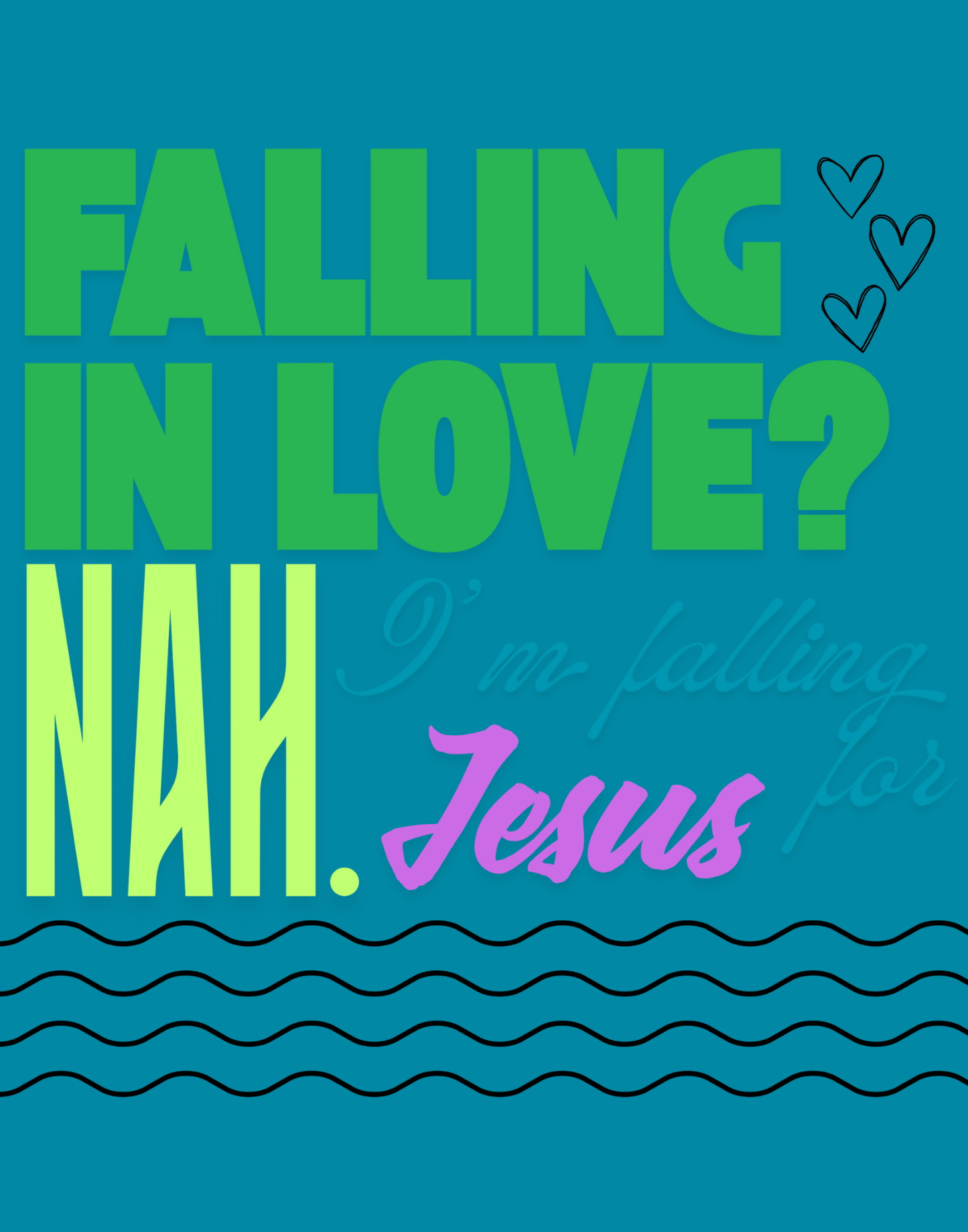 Falling For Jesus T-Shirt