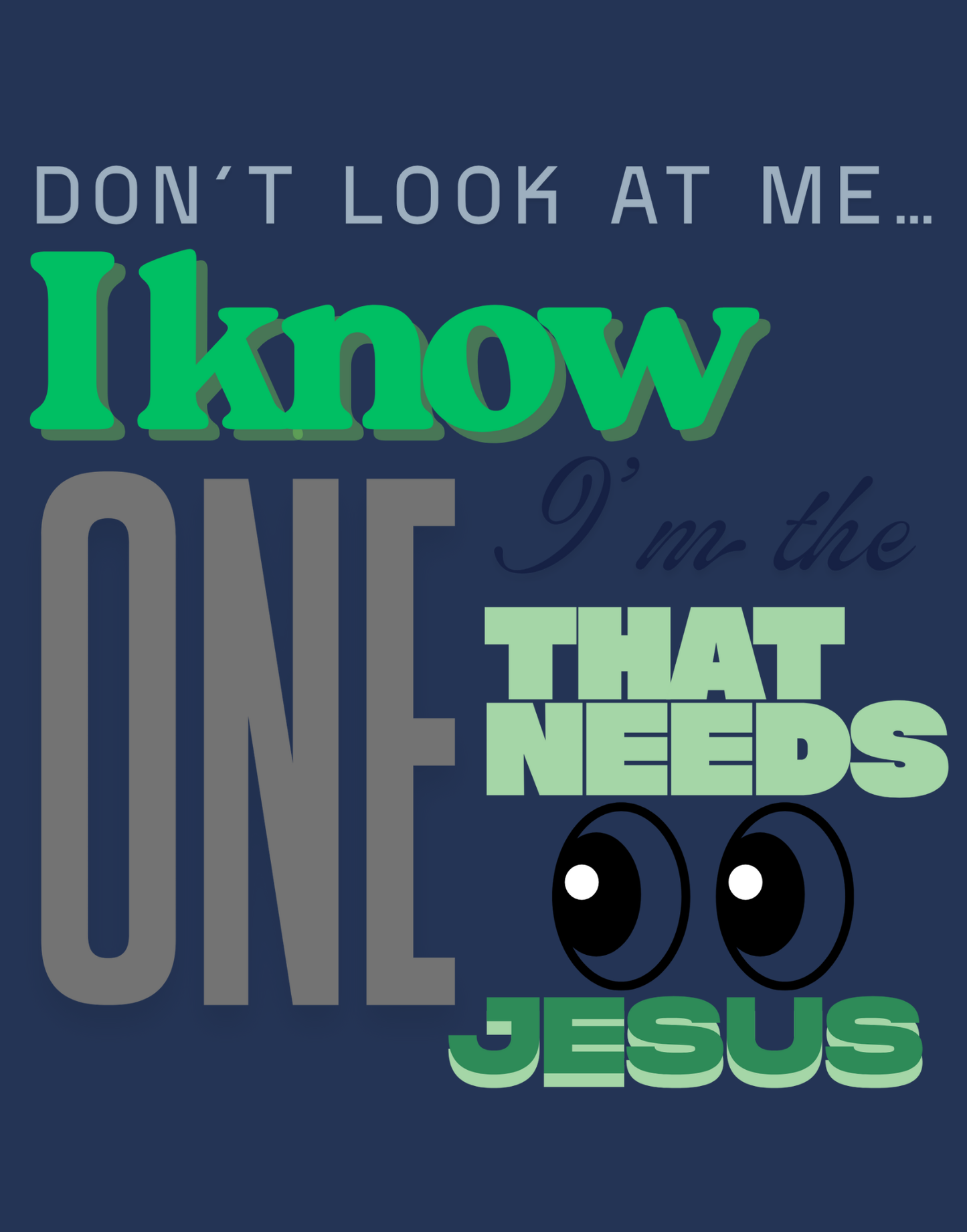 Don't Look At Me T-Shirt