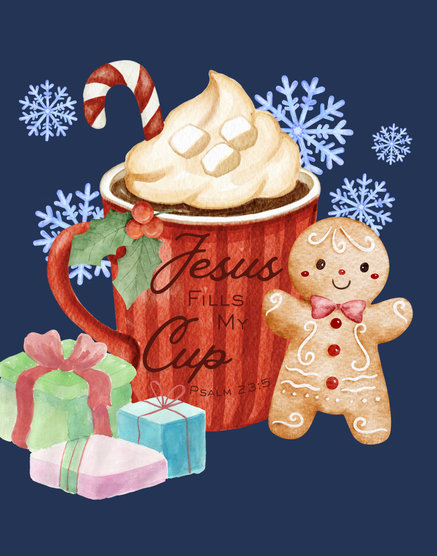 Jesus Fills My Cup T-Shirt