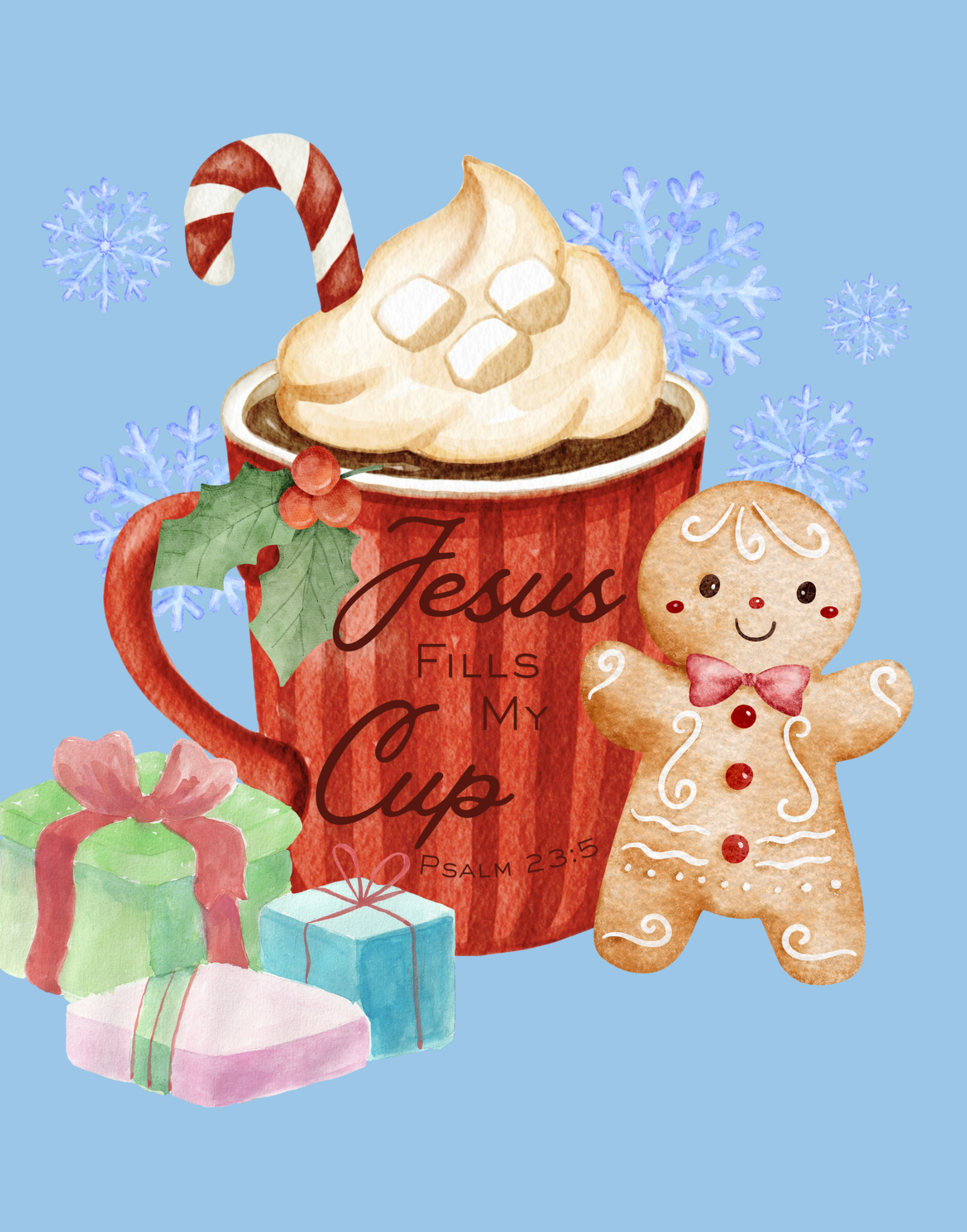 Jesus Fills My Cup T-Shirt