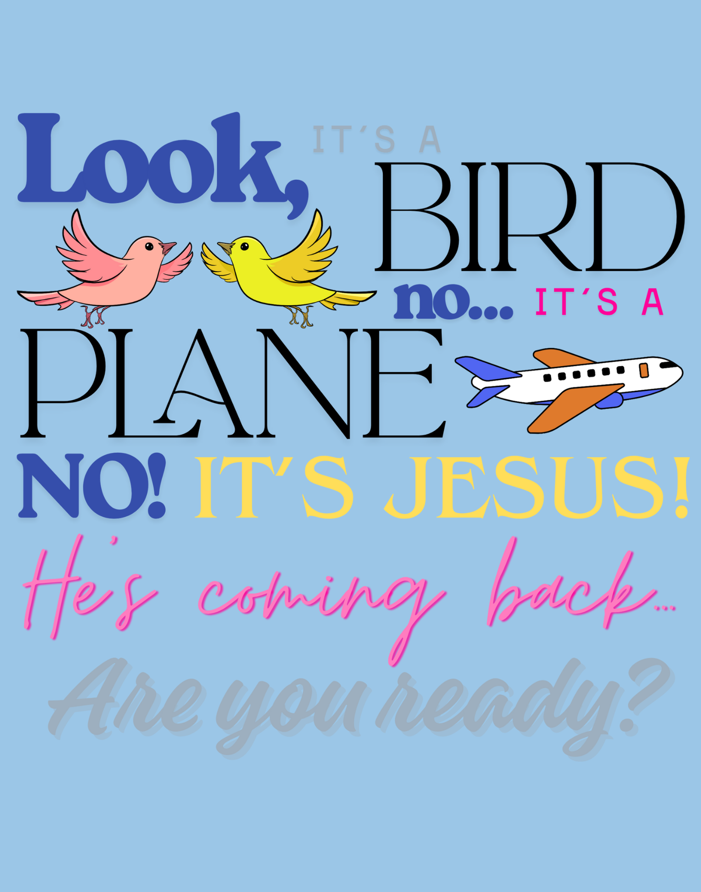 It's A Bird, It's A Plane T-Shirt