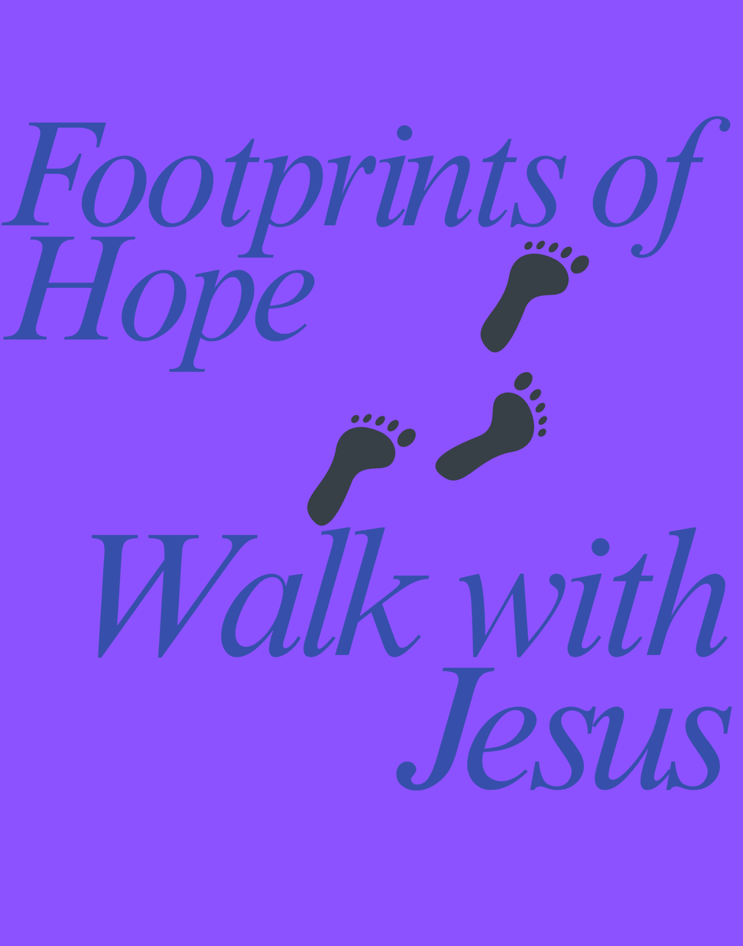 Footprints of Hope T-Shirt
