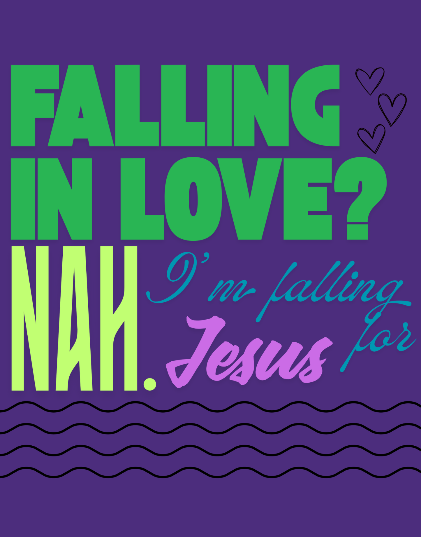Falling For Jesus T-Shirt