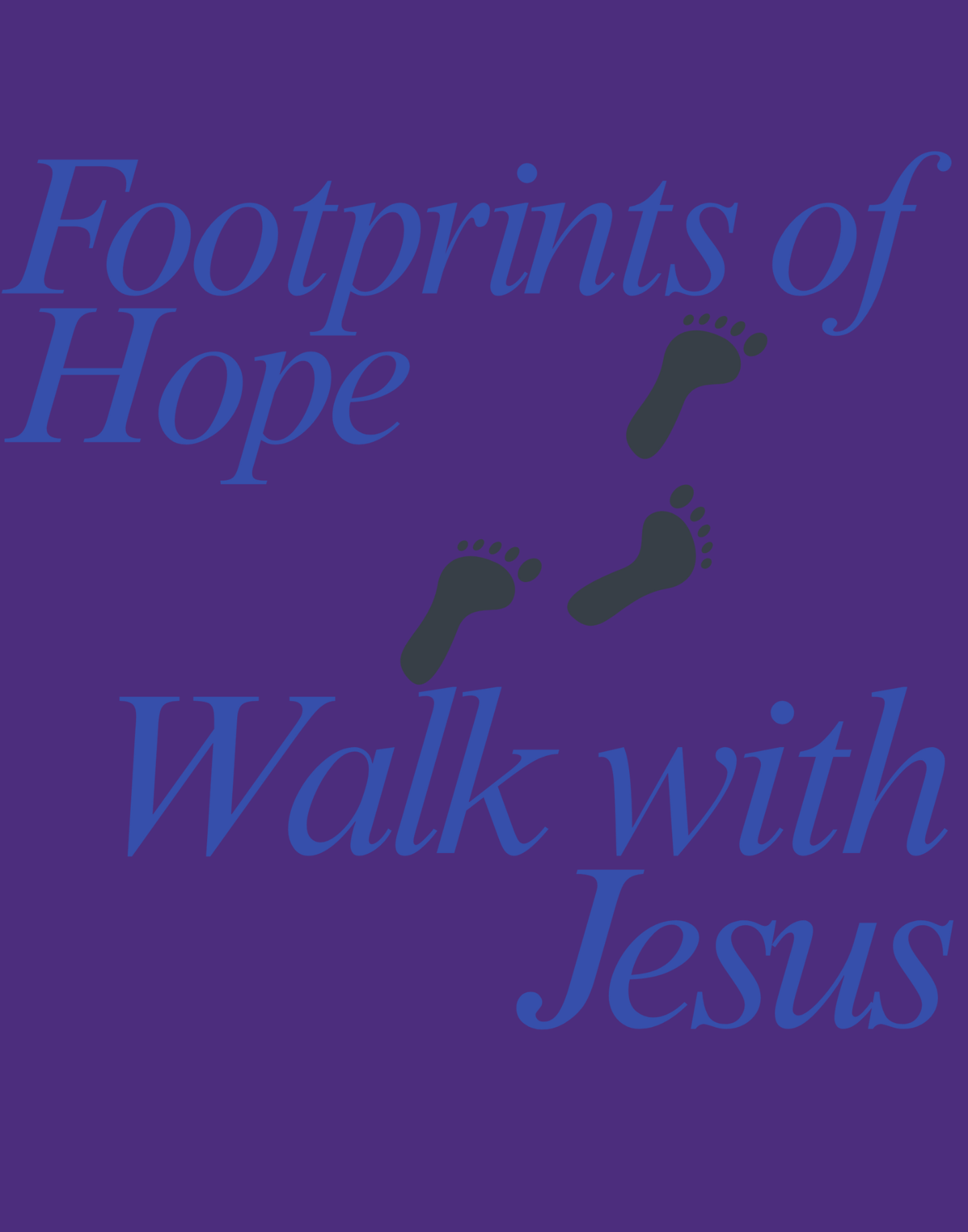 Footprints of Hope T-Shirt