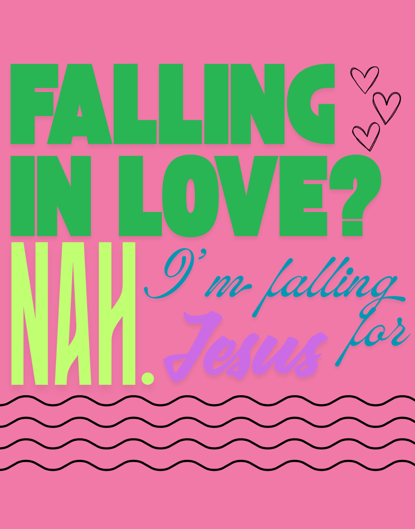 Falling For Jesus T-Shirt