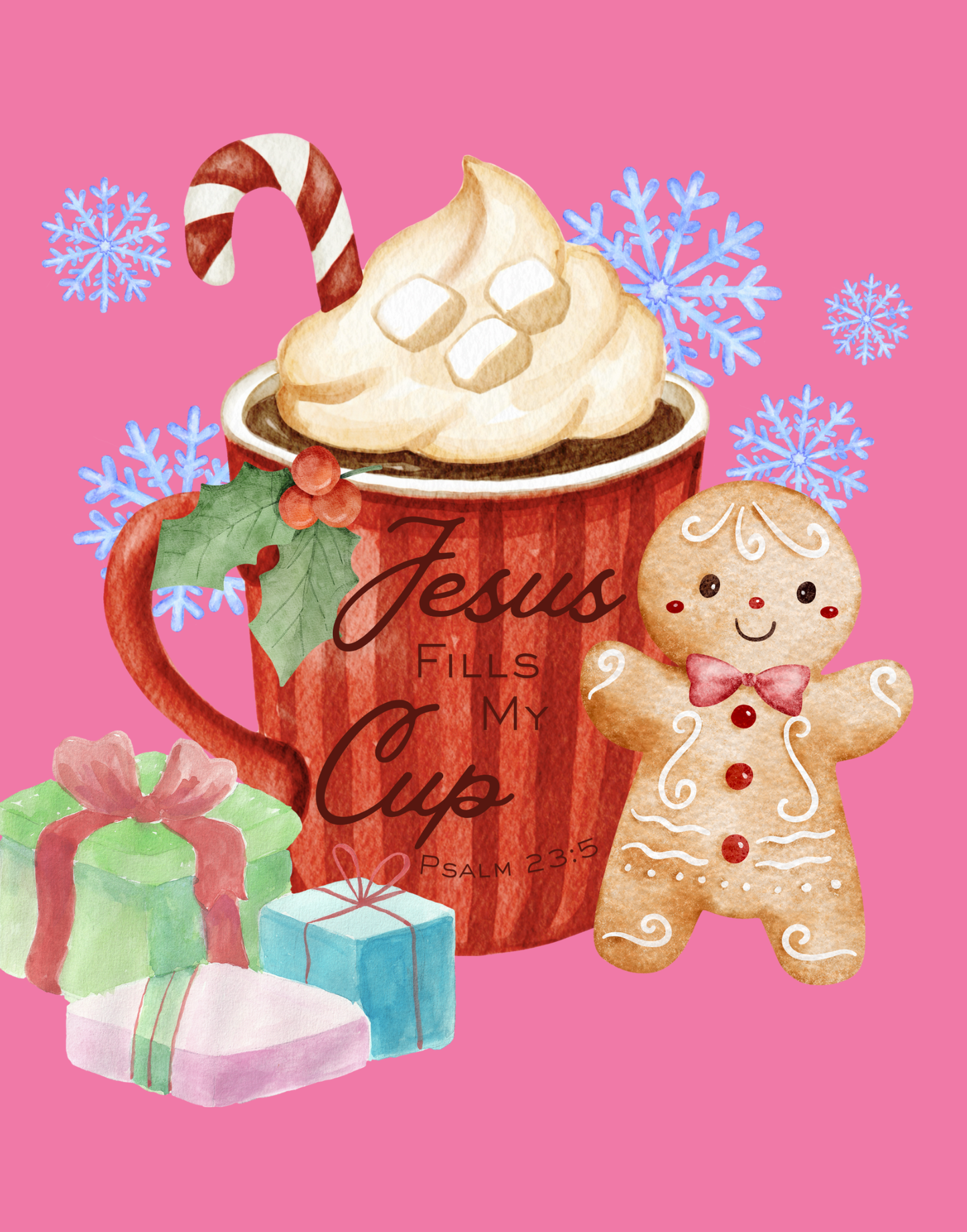 Jesus Fills My Cup T-Shirt