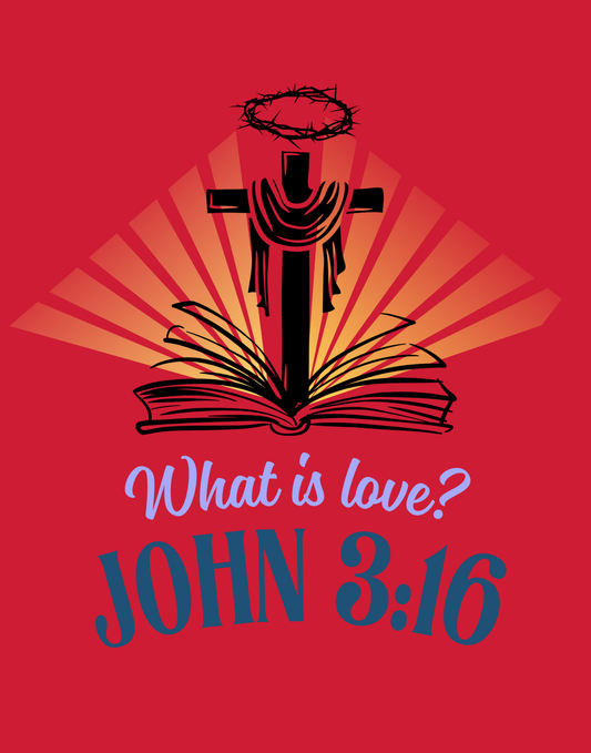 What Is Love - John 3:16 T-Shirt