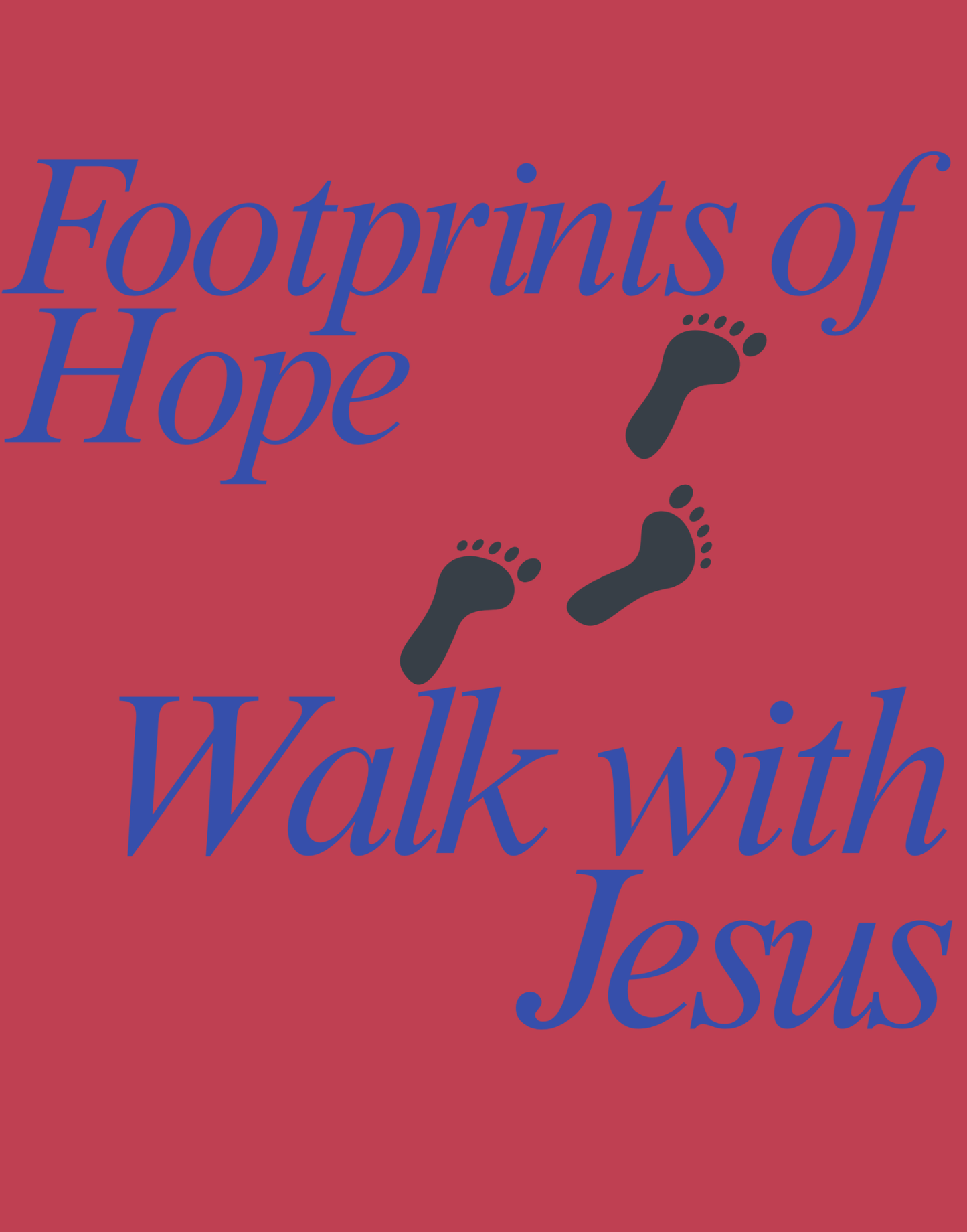 Footprints of Hope T-Shirt