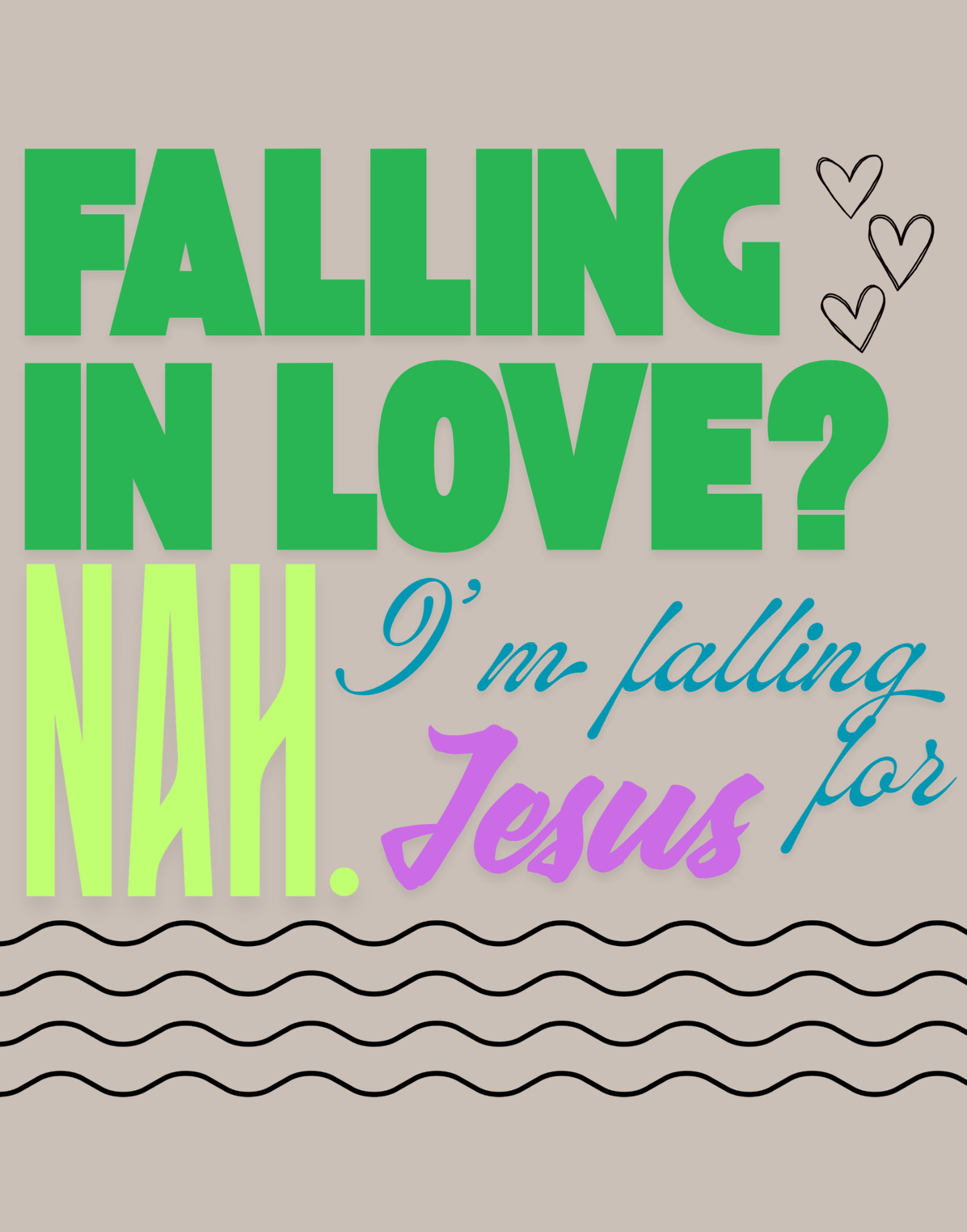 Falling For Jesus T-Shirt