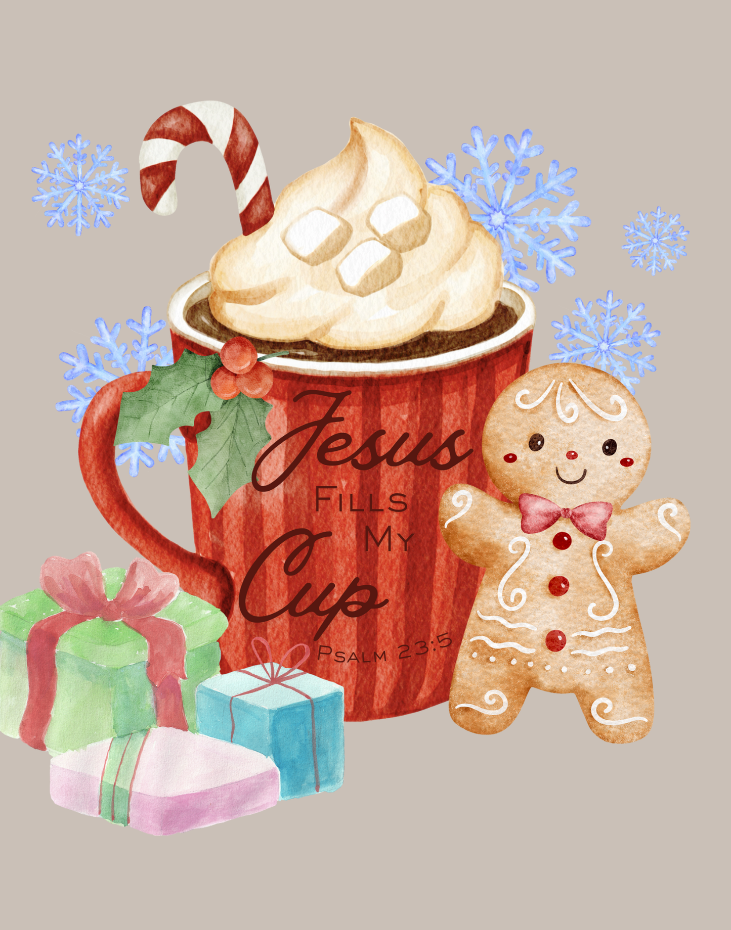 Jesus Fills My Cup T-Shirt