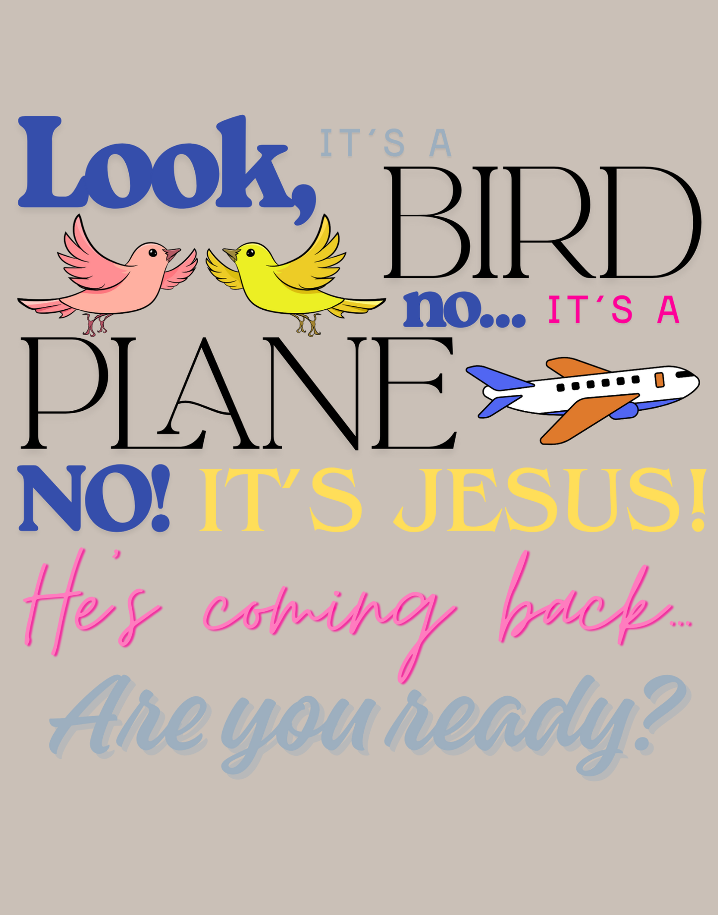 It's A Bird, It's A Plane T-Shirt