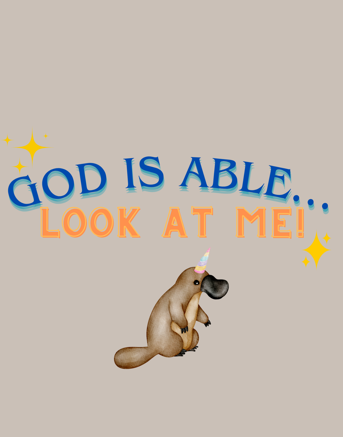 God Is Able I T-Shirt
