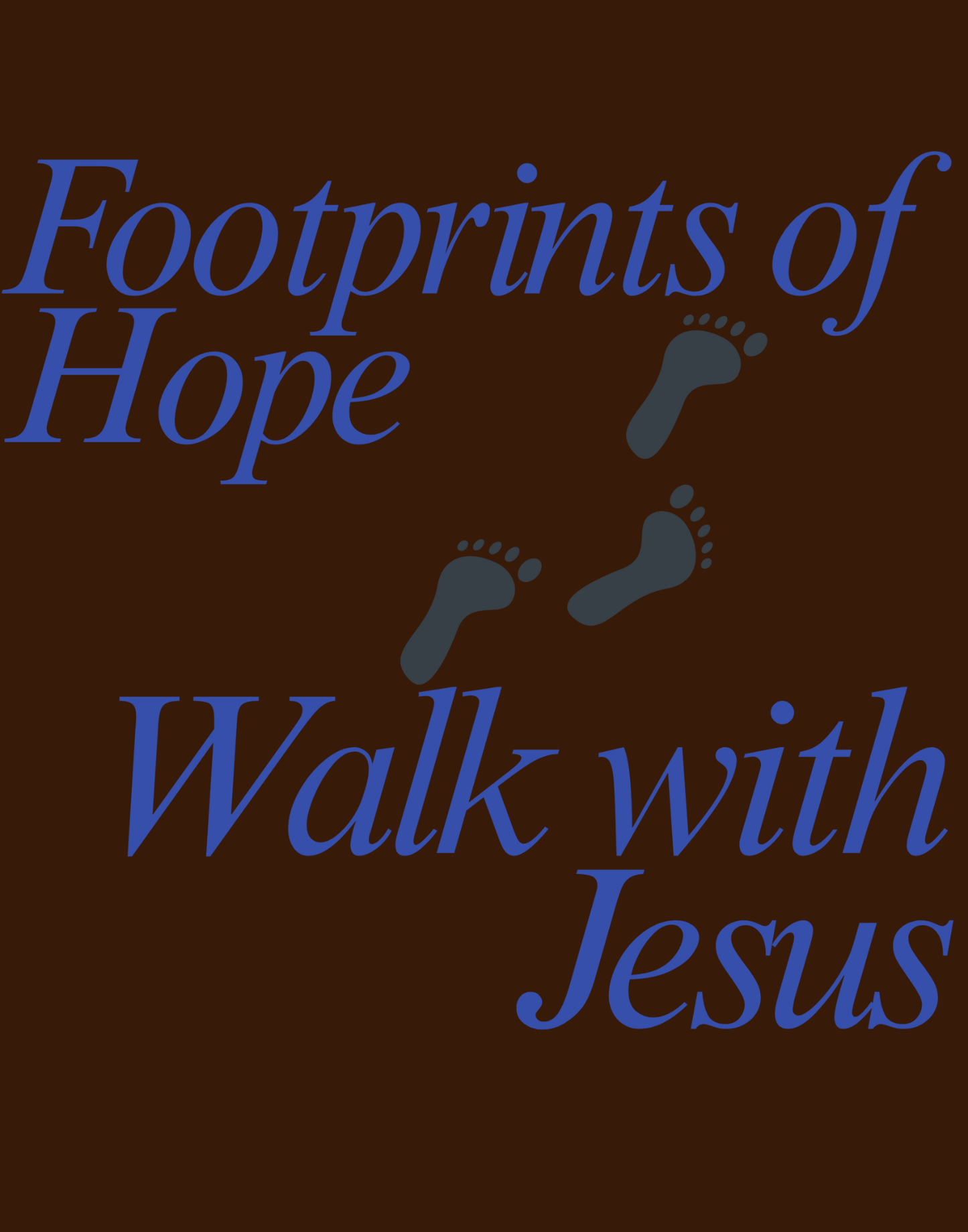 Footprints of Hope T-Shirt