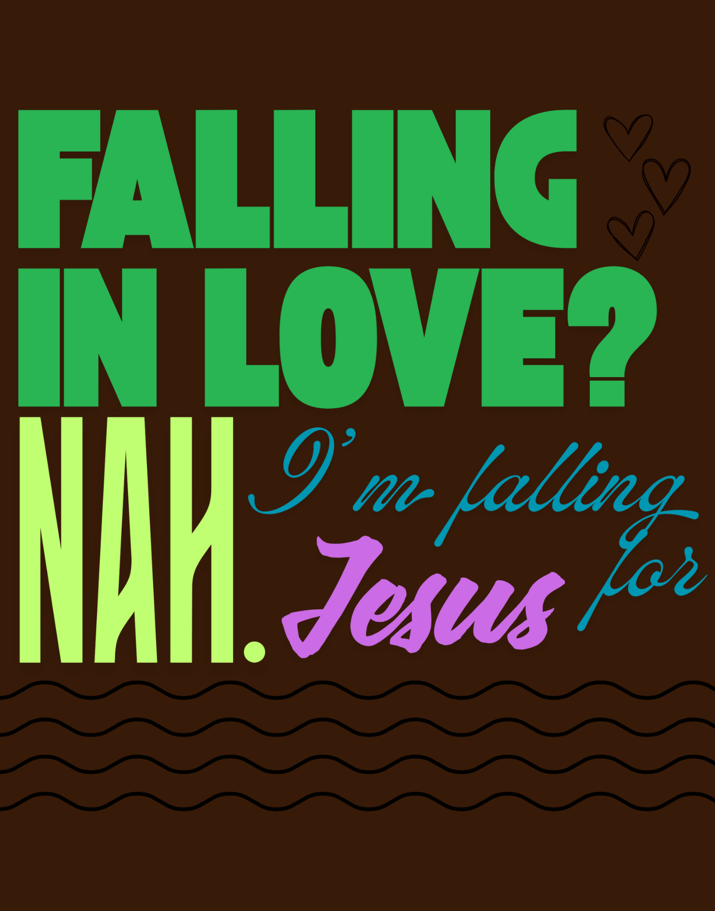 Falling For Jesus T-Shirt