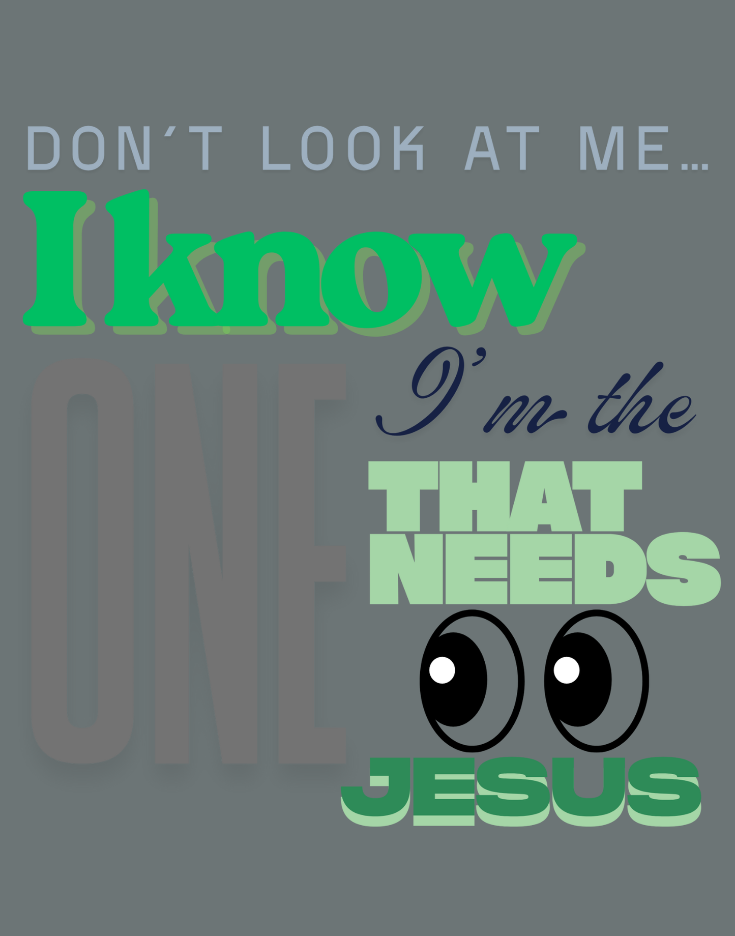 Don't Look At Me T-Shirt