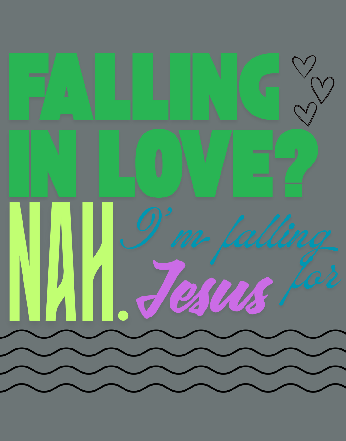 Falling For Jesus T-Shirt