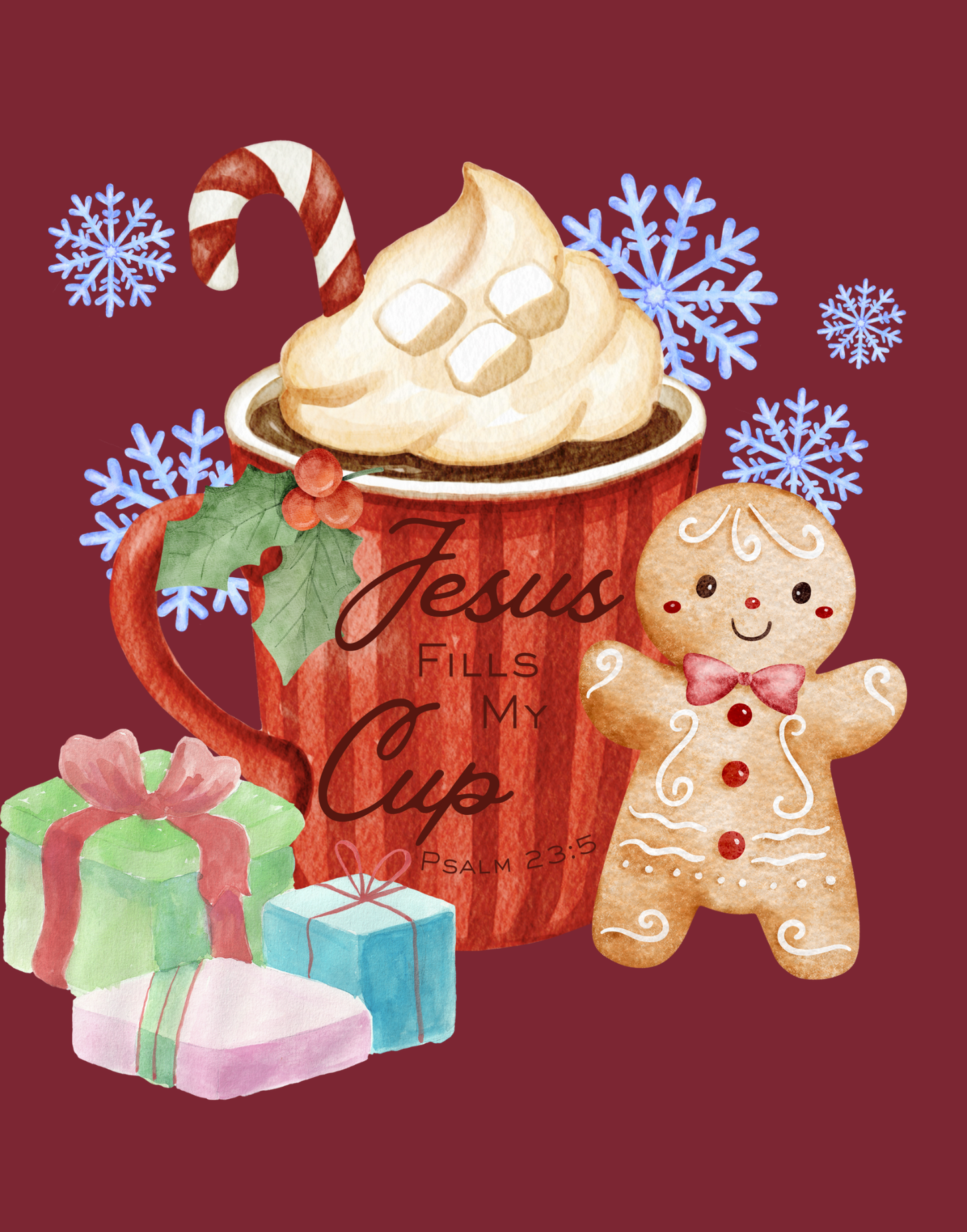 Jesus Fills My Cup T-Shirt