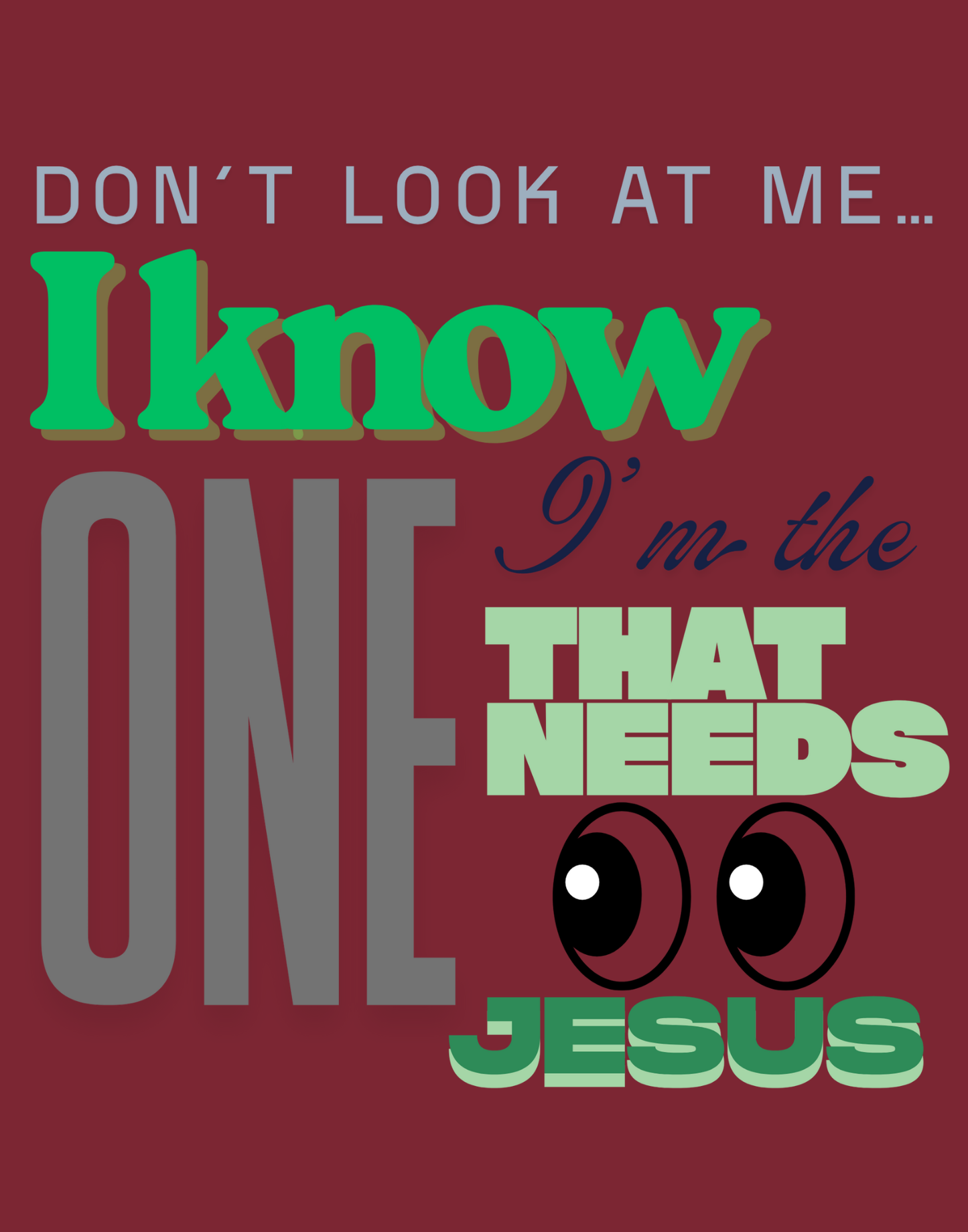 Don't Look At Me T-Shirt