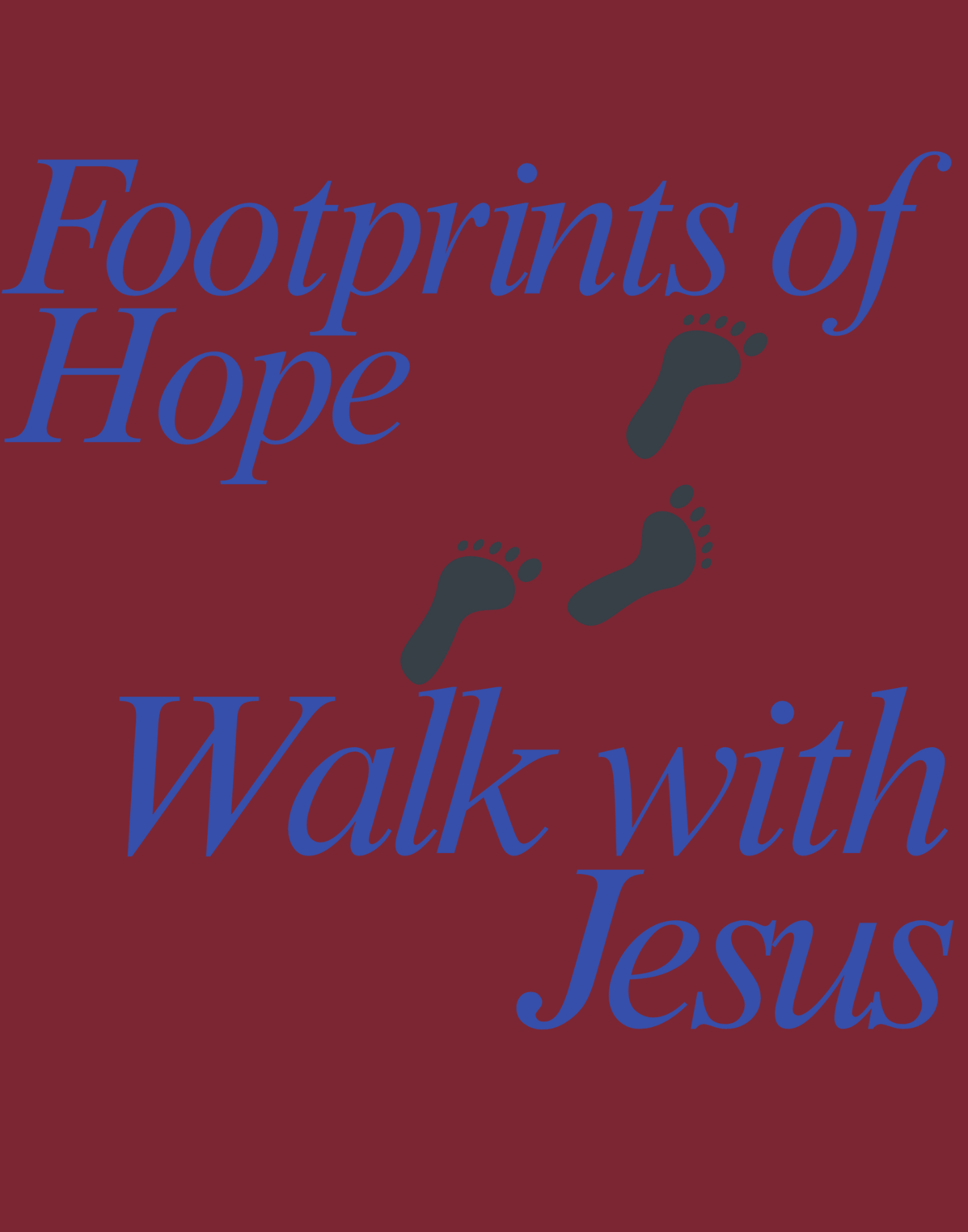 Footprints of Hope T-Shirt