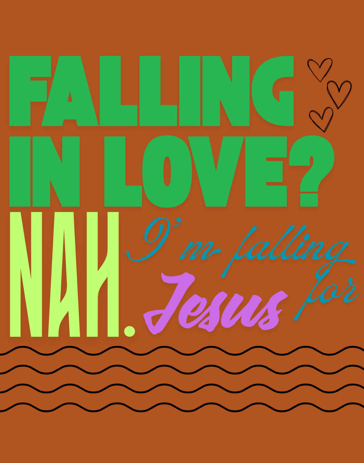 Falling For Jesus T-Shirt