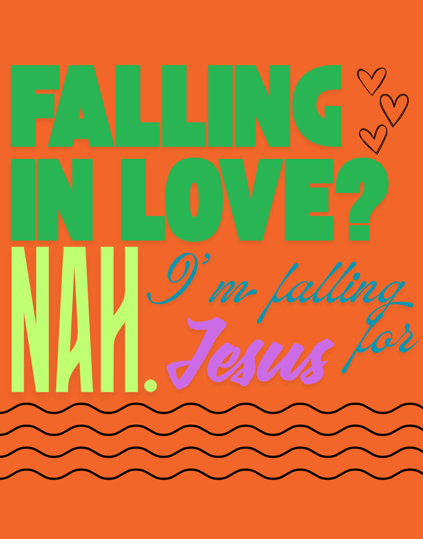 Falling For Jesus T-Shirt