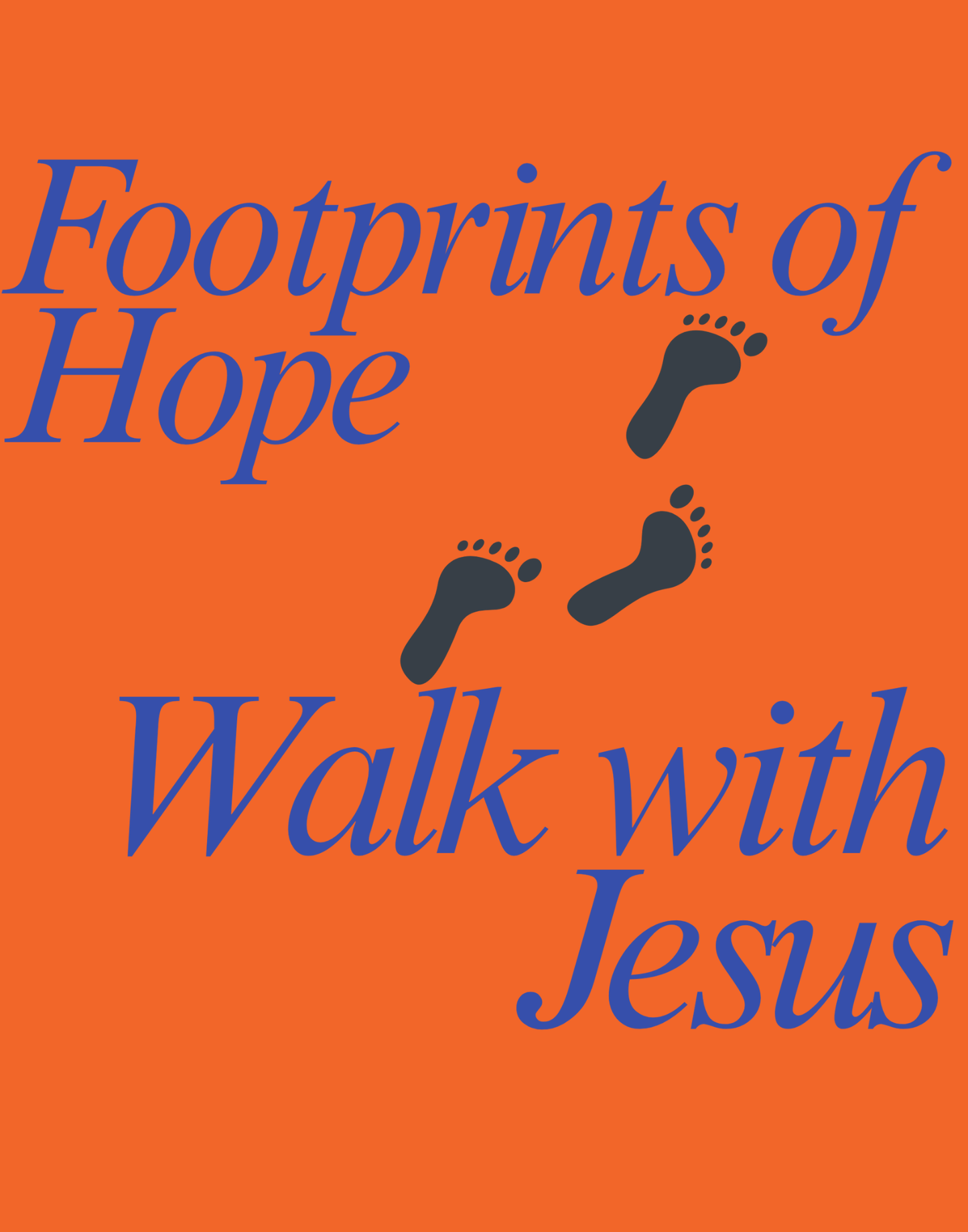 Footprints of Hope T-Shirt