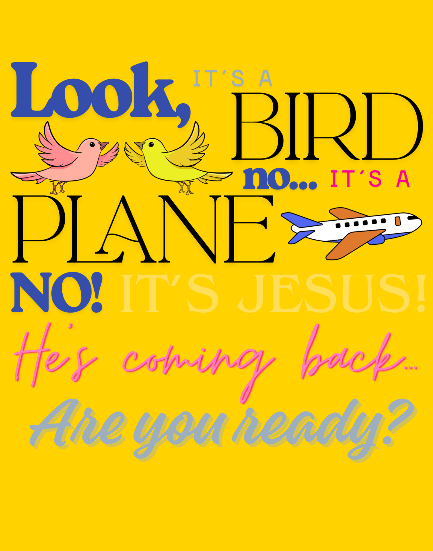 It's A Bird, It's A Plane T-Shirt