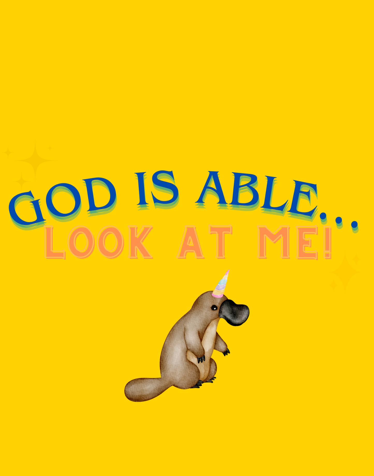 God Is Able I T-Shirt