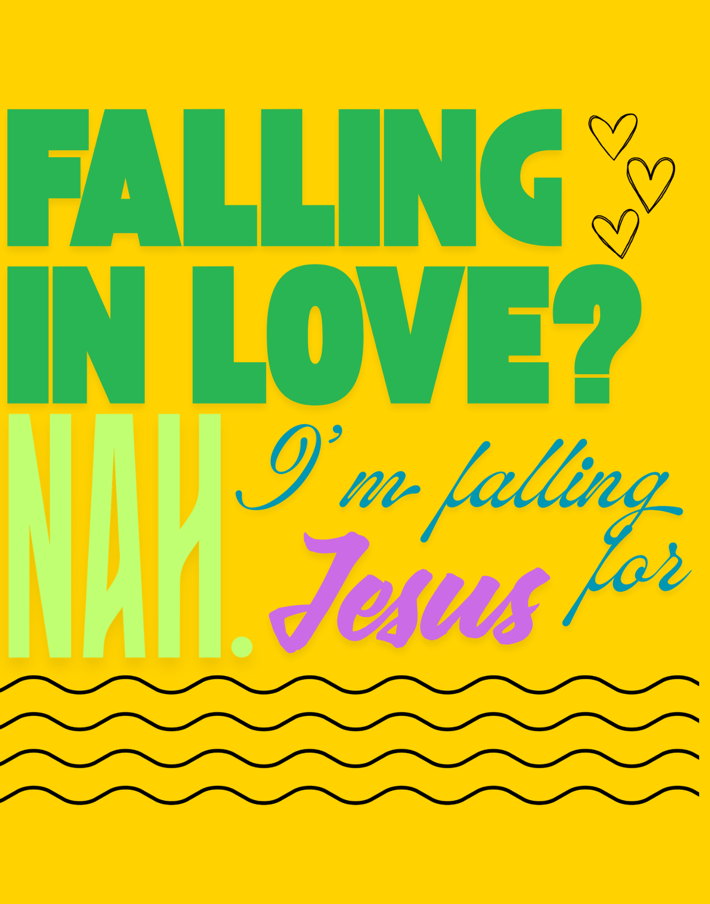 Falling For Jesus T-Shirt