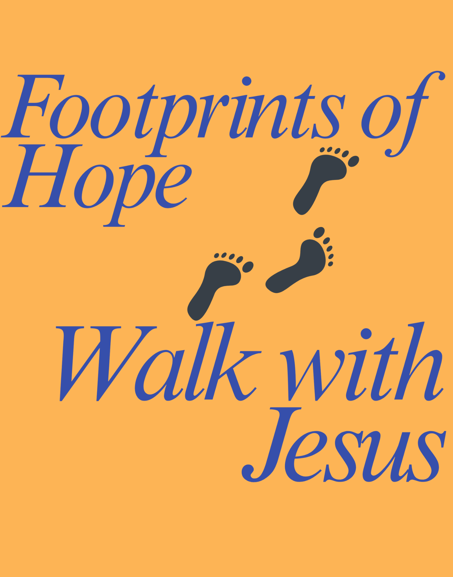 Footprints of Hope T-Shirt