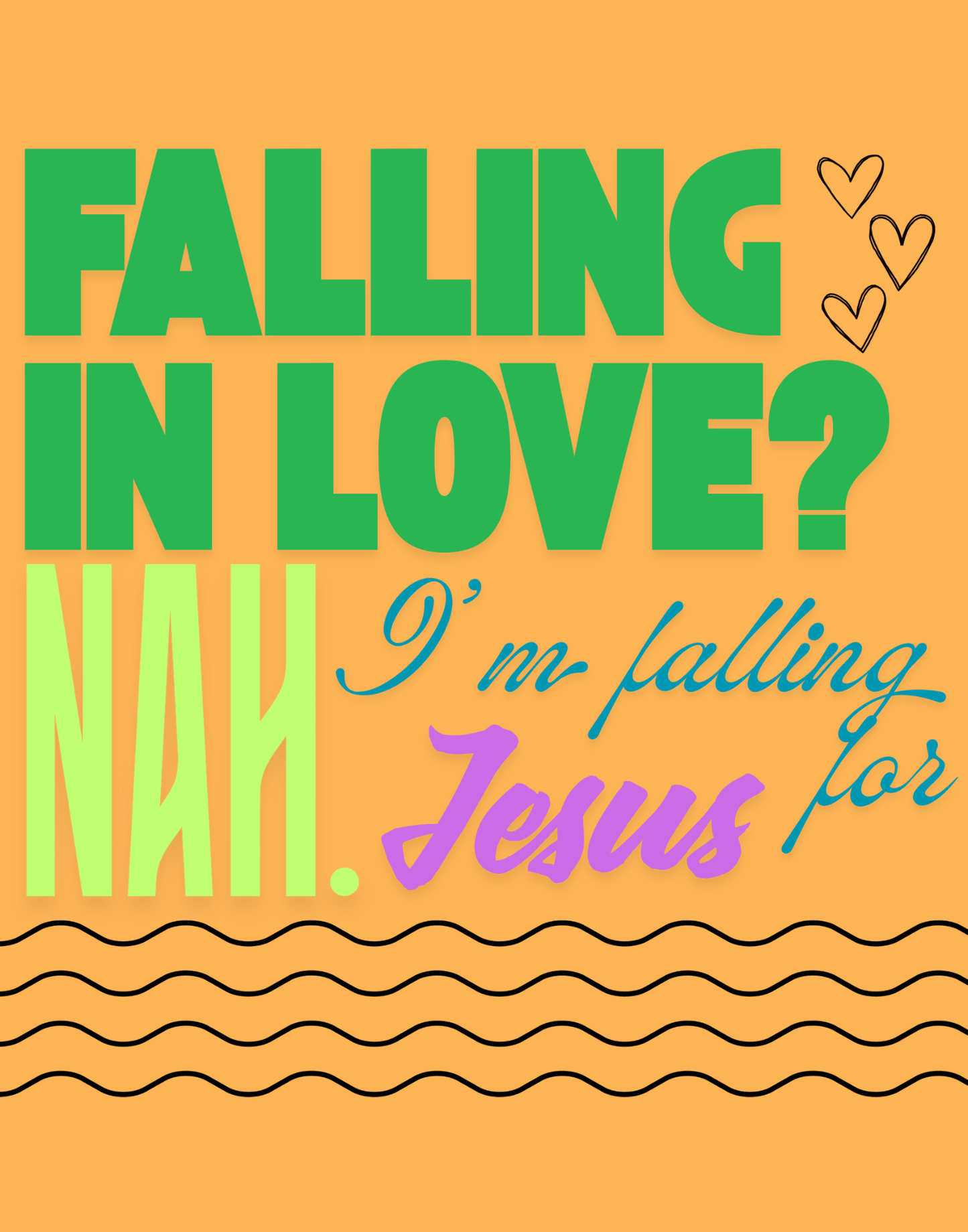 Falling For Jesus T-Shirt