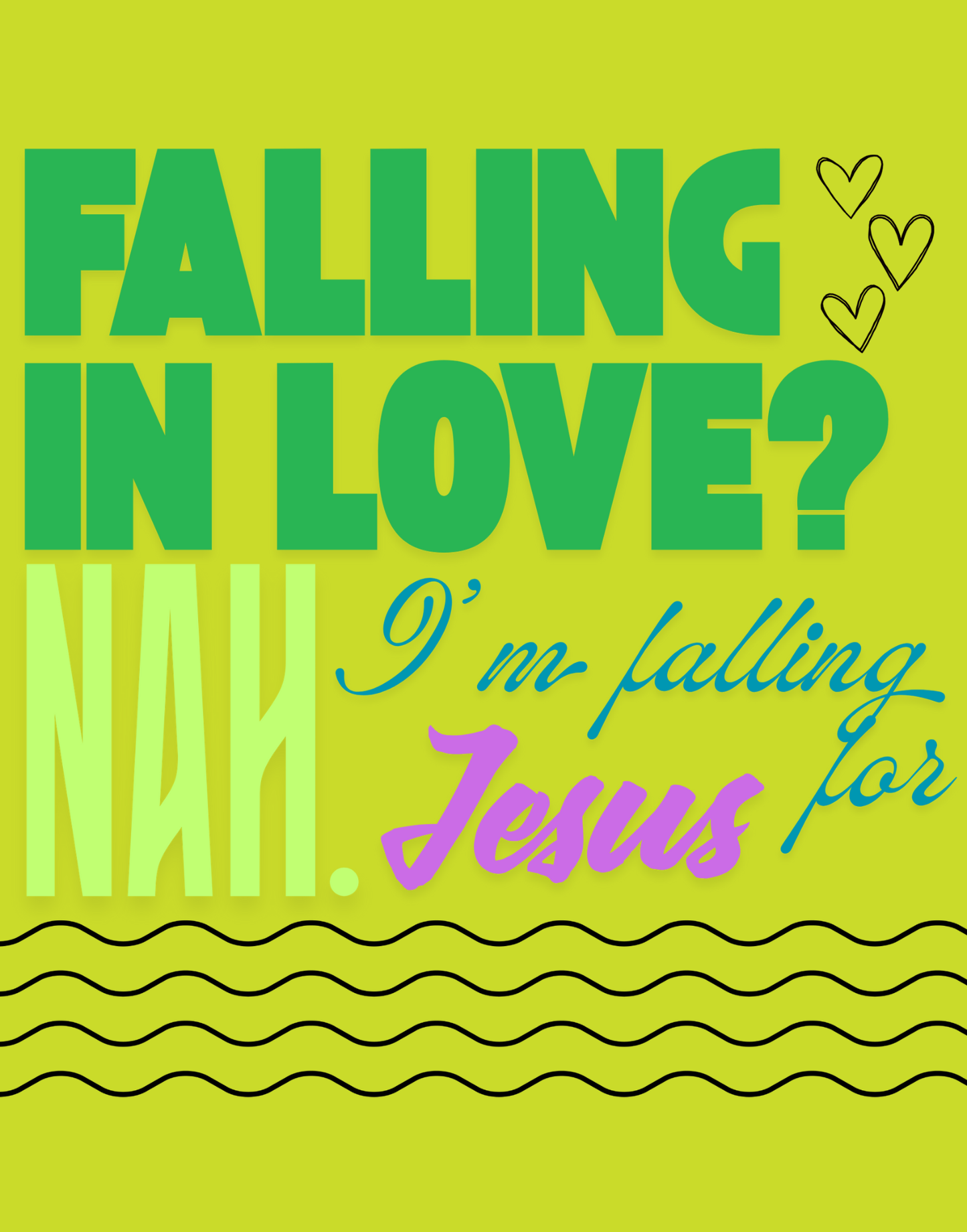 Falling For Jesus T-Shirt