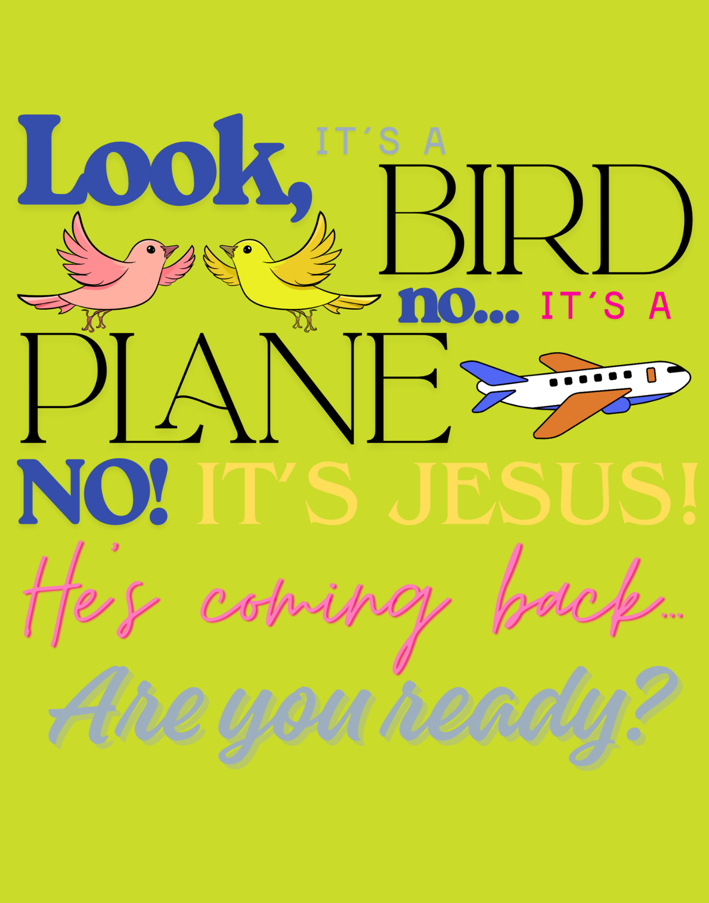 It's A Bird, It's A Plane T-Shirt