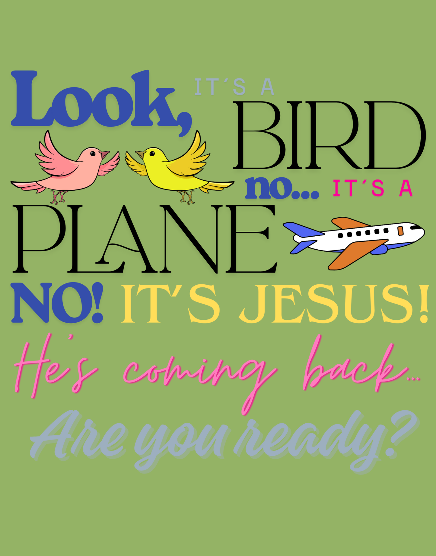 It's A Bird, It's A Plane T-Shirt