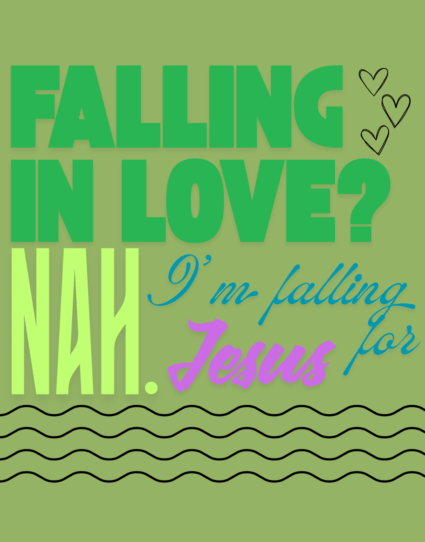 Falling For Jesus T-Shirt