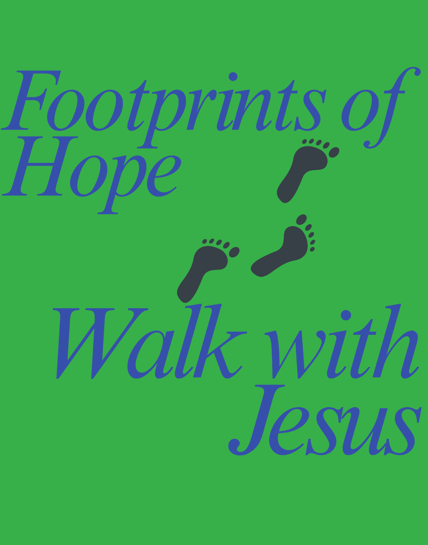 Footprints of Hope T-Shirt