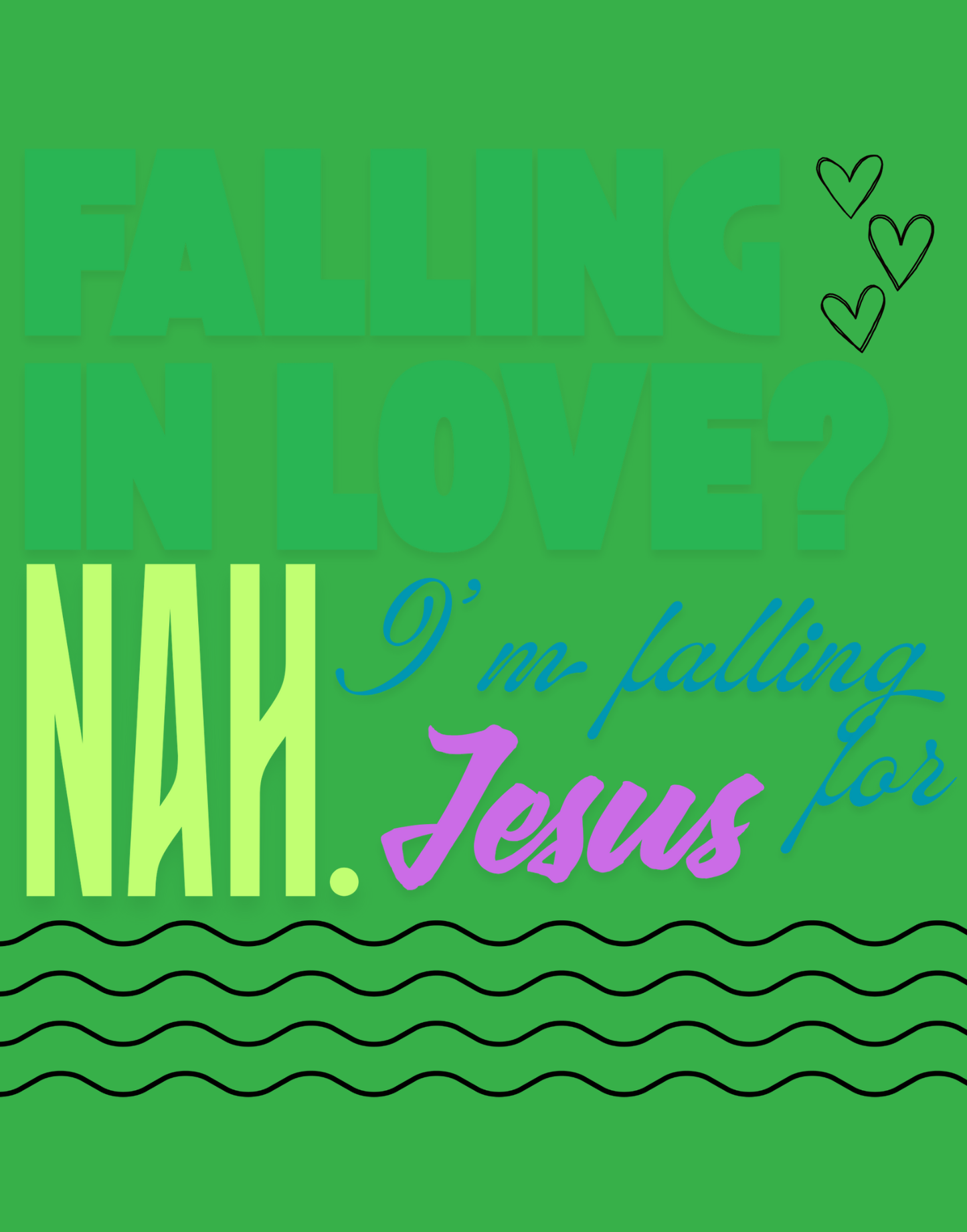 Falling For Jesus T-Shirt